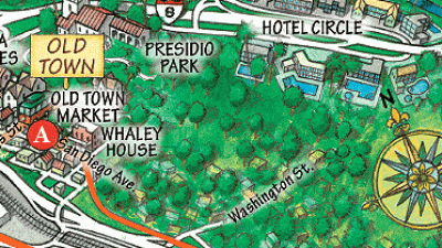 샌디에고 관광이라면 'Old Town Trolley'를 이용해보자.